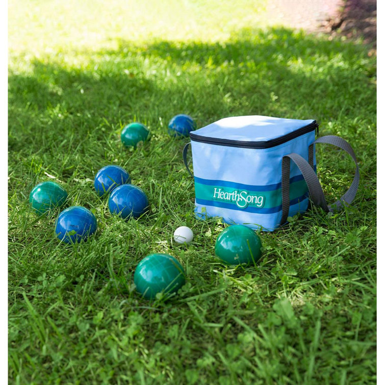 HearthSong Bocce Ball Lawn Bowling Game Set Wayfair